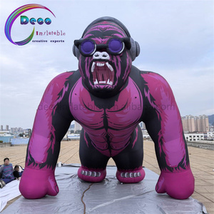 Dessin animé ballon gonflable géant publicité gonflable Costume modèle lumière LED pour les fêtes événements comprend ventilateur - Product Image 1