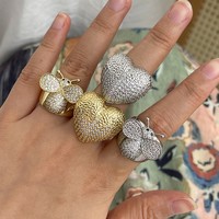 Bague en forme d'abeille en cuivre et zirconium, très vendue, confortable et unique, pour un usage quotidien
