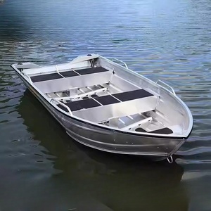 2026 Nuevo Diseño <span class=keywords><strong>Barco</strong></span> de Aluminio Totalmente Soldado de 14 Pies con Casco de Aluminio Precios de Embarcaciones de Pesca - Product Image 1