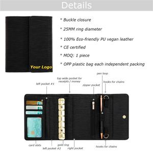 Yihe Etsy Ins TK A7 Meilleure vente 10 couleurs Saffiano Epi cuir reliure à anneaux portefeuille organisateur pour l'<span class=keywords><strong>organisation</strong></span> de budgétisation de l'argent - Product Image 5