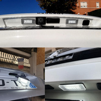 Lampe de plaque d'immatriculation à LED pour Peugeot 208 12-16 2008 15- 207 CC 07-2014 308 MK2 15- 3008 Mk 508 5008 Mk2 Citroen DS3 C3 MK3