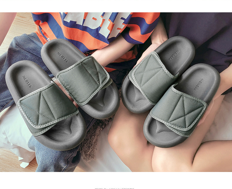 Summer Casual Sandals Men Women Fashion PVC Shoes Outdoor Beach Sandals Platform Slippers
