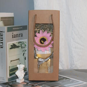 Популярная подарочная коробка с цветами 2025 года: высококачественные сушеные цветы подсолнуха с LED-подсветкой для подарка на День святого Валентина - Product Image 6