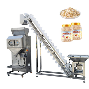 Machine de remplissage semi-automatique à vibration pour granulés, particules, noix, <span class=keywords><strong>graines</strong></span>, grains de café, sacs pour animaux, bouteilles, canettes, avec capacité de pesée de 1 à 5 kg - Product Image 4