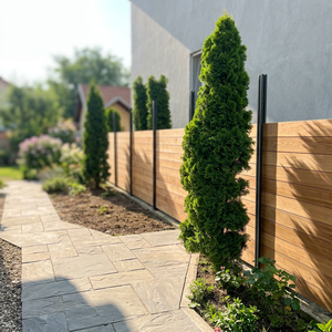 Panneau mural Mingkai moderne peint, résistant à l'humidité, anti-corrosion, imperméable, résistant au soleil, décoration <span class=keywords><strong>murale</strong></span> extérieure pour jardin - Product Image 1