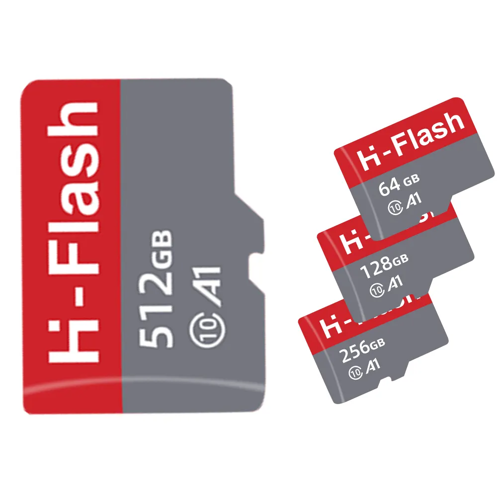 Cartão de memória flash para câmera de carro, cartão TF de 4GB 8GB 16GB 32GB 64GB 64GB 128GB 256GB 512GB 1TB, cartela de memória para gravação de filmes, oferta imperdível