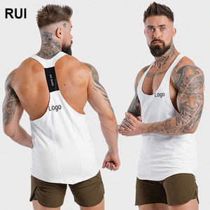 RUIQUWIN, chaleco deportivo de alta elasticidad para hombre al por mayor, chaleco de gimnasio transpirable, chaleco ligero de secado rápido para correr - Product Image 1