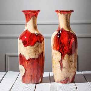 Artisanat en résine décoratif et pratique, pots en résine et en bois pour plantes, idéal pour les fleurs d'intérieur, les herbes, les plantes succulentes et les petits jardins - Product Image 1