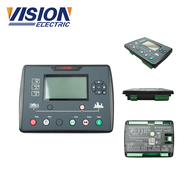 LIXiSE LXC6110E Genset Controller of Diesel Generator Control Panel