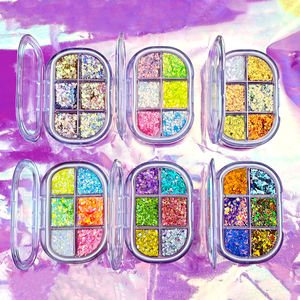 Palette de fards à paupières multichromes et duochrome beauté, vegan, haute pigmentation, palette de maquillage pour les yeux, logo personnalisé, palette de fards à paupières magnétique - Product Image 6