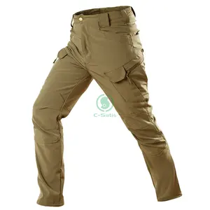 Custom Tactical Pants Casual Waterproof Breathable Multi-Pocket Outdoor Overalls Straight Leg Training Assault Pants Wholesale