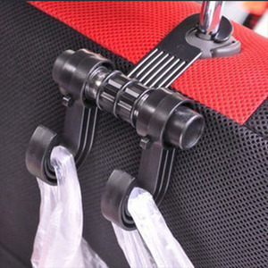 Car Seat Back Hooks Double Hook A1718 Plastic Slip Hook For Car Interior Storage And Organization - Product Image 1