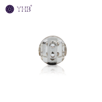 Venta Directa de Fábrica YHB, Accesorios de Costura, Botones Redondos de Cristal de Lujo