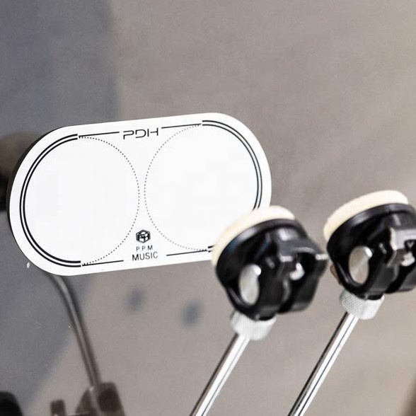 鼓(小皮) 2 个低音鼓皮片鼓皮保护器双踏板| Alibaba.com