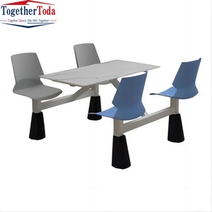 Muebles de Comedor para Escuelas y Cafeterías, Diseño Duradero y Elegante, Juego de Mesa y Sillas al por Mayor para Estudiantes y Personal de Empresas - Product Image 3