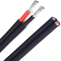 Kabel Pabrik H1Z2Z2-K XLPE Berinsulasi untuk Industri Luar Ruangan, Kabel PV Surya DC 1500V Inti Ganda, Kabel PV Surya Arus Tinggi
