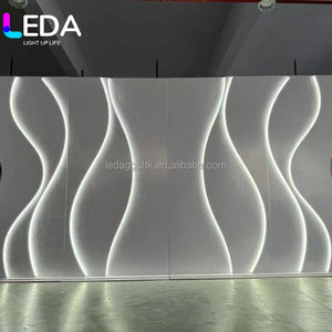 Arco de Acrílico Grande Personalizado LEDA, Fondo de Acrílico para Bodas con Escenario y Escalones para Eventos de Boda - Product Image 3