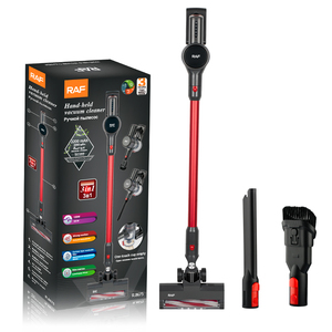 Aspirateur sans fil vertical portatif 3-en-1 RAF pour la maison et la voiture, sans sac, rechargeable, avec forte aspiration - Product Image 5