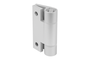Charnière à ressort en aluminium K1181, ressort fermé, anodisé incolore, ressort de tension intégré - Product Image 6