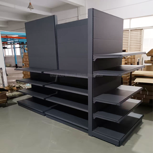 Étagère de présentation double face en acier laminé à froid modulaire OEM pour supermarché et épicerie - Product Image 3