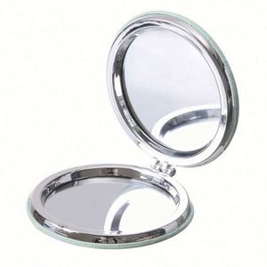 Wholesale Metal Folding <b>Small</b> <b>Mirror</b> Custom Double-sided Clamshell Round <b>Mirror</b> With Logo Handy Makeup <b>Mirror</b> - Product Image 1