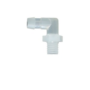 Conector de Plástico en Forma de Codo con Rosca M12 para Manguera de Jardín, Diámetro de 2 mm, Material PP - Product Image 1