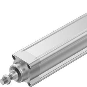 Cylindre électrique Festo ESBF-BS-63-400-25P à double action avec tige de guidage et connexion filetée - Product Image 5