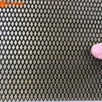 Maille tissée ondulée en acier inoxydable architectural, écran décoratif en fil métallique pour revêtement de façade et cloisonnement