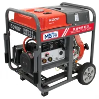 Groupe électrogène diesel de soudage 24V 50Hz à châssis ouvert, refroidissement par eau, démarrage par lanceur, pour applications de construction, marine, pétrole, gaz et mines