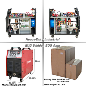 Factory Directly Sale New Low-Downtime Heavy Duty Convenient to Use 500A <strong>Gas</strong> MIG Welder Machine Wire Feeder for Stainless Steel - Product Image 6
