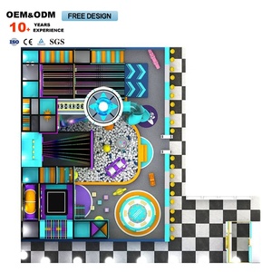 200 300 400 500 Professional Design Shopping Mall Commercial Kids Entertainment Soft Play Equipment <b>Set</b> Indoor Playground - Product Image 2