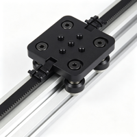 Paket Aktuator Linear V-Slot NEMA 17 dengan Kit Penggerak Sabuk DIY dan Motor Stepper Nema 17 untuk Openbuilds 500mm