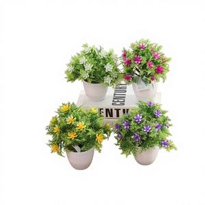 Vasi per Fiori Artificiali in Plastica ZAA Modello CZ-7014, Classici, Ecologici, Lussuosi, Eleganti, Durevoli, Creativi e Premium - Product Image 1