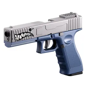 G17 bán buôn mingjiangtang Glock G17 vỏ phóng mềm súng đạn cơ khí nổ vỏ phóng cá mập Glock Súng đồ chơi