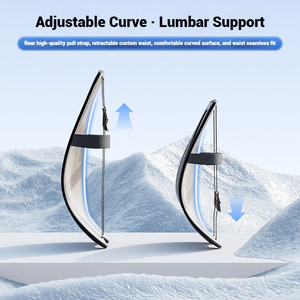 Support lombaire pour voiture, support lombaire de conduite, ventilation, siège conducteur, siège conducteur, siège sédentaire, dossier de siège, coussin lombaire - Product Image 3