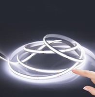 Haute qualité CRI DC12V 320leds/m bande Led COB Flexible et découpable 10 m/rouleau pour comptoir de cosmétiques