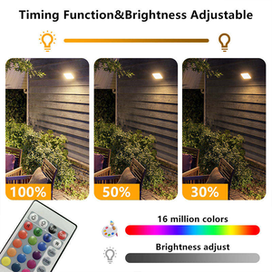 Projecteurs LED RGB extérieurs de qualité commerciale IP66 10W 30W 50W en aluminium pour jardin et parc - Product Image 4