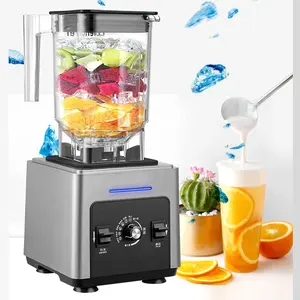 1800W Heavy Duty Commercial Blender High Power Food Mixer Smoothie machine for milk tea shop Household MilkshakeIice Crusher