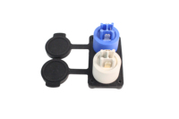 FCONNR PowerCon Ein- und Ausgangsbuchse IP65 Wasserdichter Power CON Anschluss für Bühnenbeleuchtung und Audiogeräte