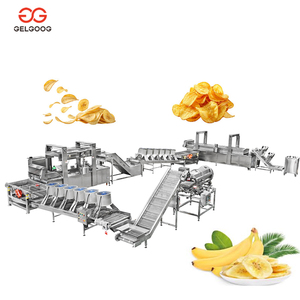 Línea de Procesamiento de Chips de Plátano GELGOOG 200kg/h 380V Maquinaria Industrial Automática para la Producción de Chips de Plátano - Product Image 1