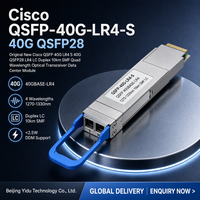 Module transceiver optique QSFP 40G LR4 S QSFP28 LR4 LC Duplex 10km SMF Quad Wavelength pour centre de données, garantie 1 an
