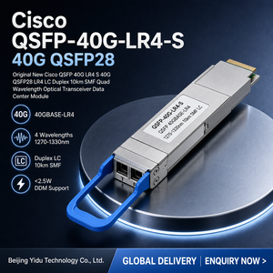 Transceptor Óptico QSFP 40G LR4 S QSFP28 LR4 LC Dúplex 10km SMF de Cuádruple Longitud de Onda para Centro de Datos con 1 Año de Garantía - Product Image 1