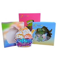 Pochette en Mylar Imprimée Personnalisée, Emballage en Plastique PET Recyclable de Qualité Alimentaire, Forme Spéciale pour Biscuits, Tabac, Café