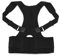 Corrector Magnético de Postura Abdominal, Corsé Ortopédico PARA LA Espalda, Cinturón de Soporte para Dolor de Espalda, Terapia con Imanes