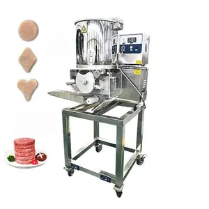 Meat Process Machine Chicken Onion Rings Making Veg Burger Patty Forming Machine