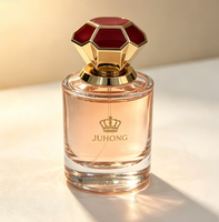Capuchon de parfum magnétique en Zamac, alliage de zinc plaqué or, hexagonal, émaillé, à facettes, pour flacon de parfum, vente en gros de flacons de parfum en verre