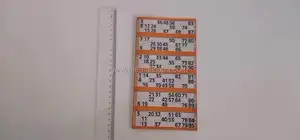 Tarjetas de Bingo Fabricación de lotería cero entradas Bingo Venta caliente de impresión de tarjetas con diseño personalizado