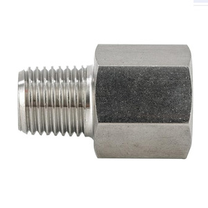 Raccord de tuyau en acier inoxydable M14X1.5 vers adaptateur 1/4 NPT pour connexion de manomètre - Product Image 3