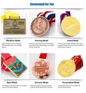 Medallas deportivas y <span class=keywords><strong>de</strong></span> oro personalizadas con llaves <span class=keywords><strong>de</strong></span> cinta, placa <span class=keywords><strong>de</strong></span> premios <span class=keywords><strong>de</strong></span> fútbol 3D <span class=keywords><strong>de</strong></span> la Liga <span class=keywords><strong>de</strong></span> Campeones <span class=keywords><strong>de</strong></span> Metal en blanco, <span class=keywords><strong>para</strong></span> correr o maratón - Product Image 6