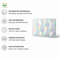 Grille de transmission NIR TAOMSUN 300 L/mm 780-2500nm avec revêtement AR pour la spectroscopie